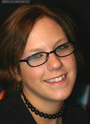 Beautiful brunette solo girl Nina North strips naked on condo balcony